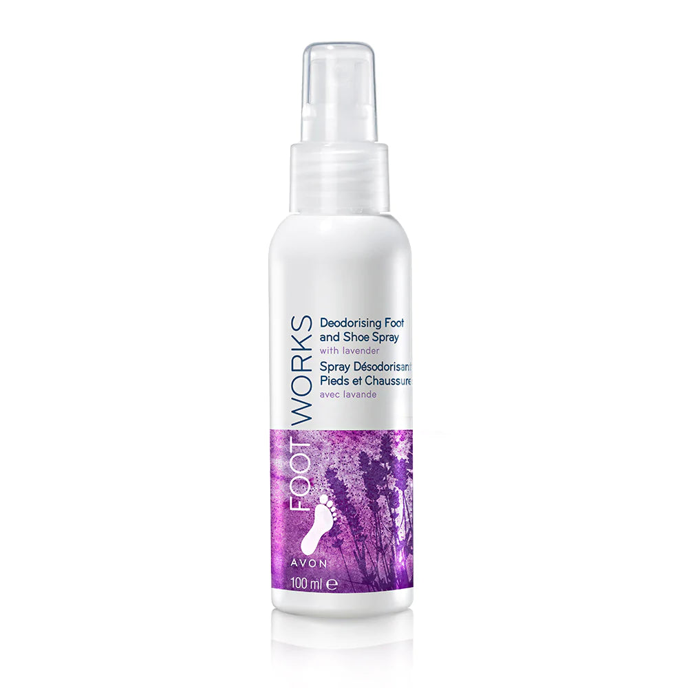 Avon Deodorising Foot and Shoe Spray with Lavender - 100ml