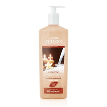 Load image into Gallery viewer, Avon Senses Pampering Divine Time Vanilla &amp; Sandalwood Shower Crème XXL - 250ml
