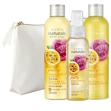 Load image into Gallery viewer, Avon Naturals Passionfruit &amp; Peony Shower Gel - 200ml
