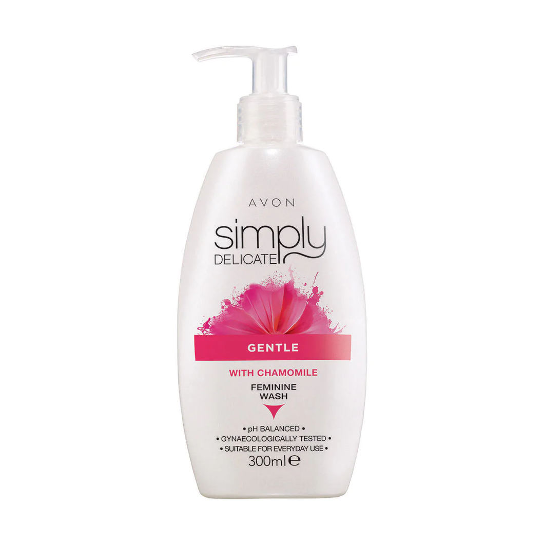 Avon Simply Delicate Gentle with Chamomile Intimate Feminine Wash Lotion - 300ml