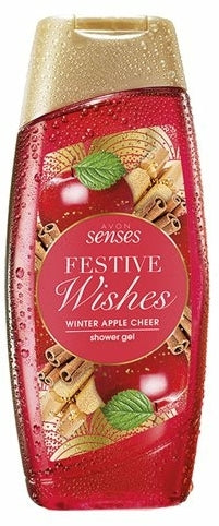 Avon Senses Festive Wishes Winter Apple Cheer Shower Gel - 250ml (Limited Edition)