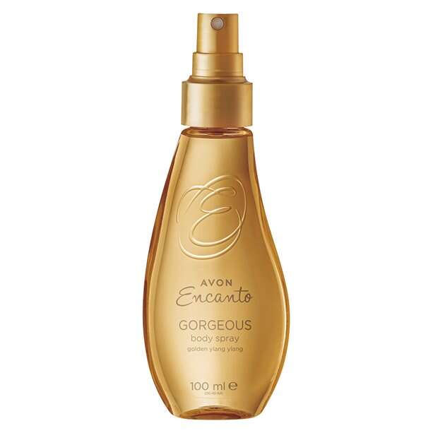 Avon Encanto Gorgeous Body Spray Golden Ylang Ylang - 100ml