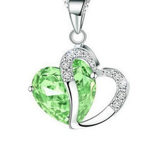 Load image into Gallery viewer, Luxury Heart Shaped Crystal Necklace

