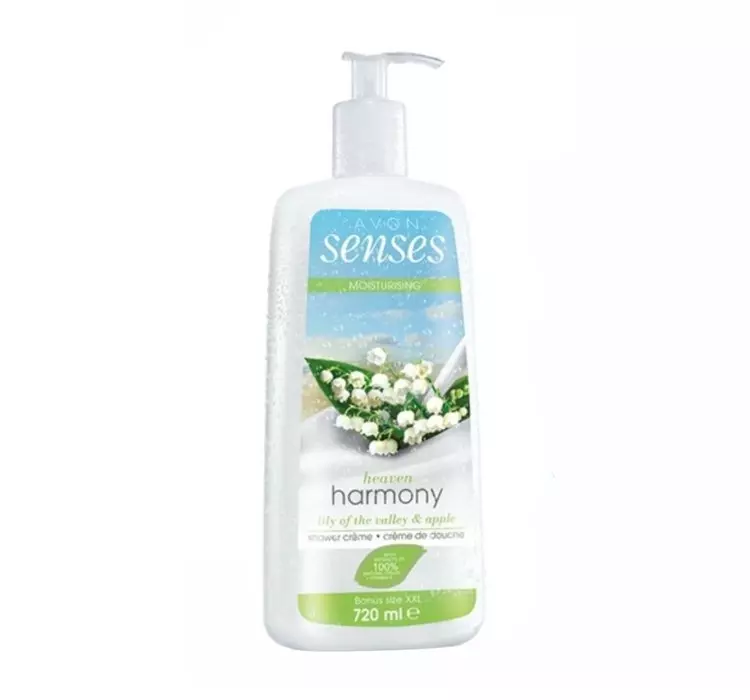 Avon Senses Heaven Harmony Lily of the Valley & Apple Shower Crème XXL - 720ml