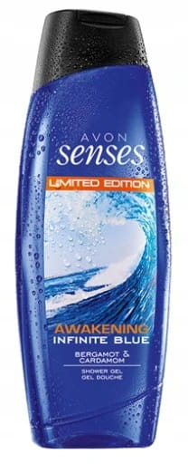 Avon Senses Awakening Infinite Blue Bergamot & Cardamon Shower Gel For Men - 500ml