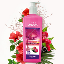 Load image into Gallery viewer, Avon Senses Kir Royale Raspberry &amp; Cassis Shower Gel XXL – 720ml
