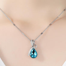 Load image into Gallery viewer, Pendant Necklace Chain &quot;Crystal Drop&quot;
