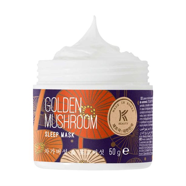 Avon K-Beauty Golden Mushroom Korean Sleep Mask - 50g