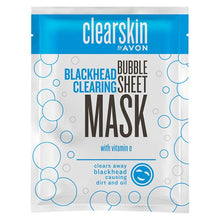 Load image into Gallery viewer, Avon Clearskin Blackhead Clearing Bubble Sheet Mask
