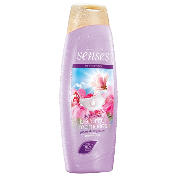 Avon Senses Beautiful Memories Peony & Magnolia Shower Crème - 500ml