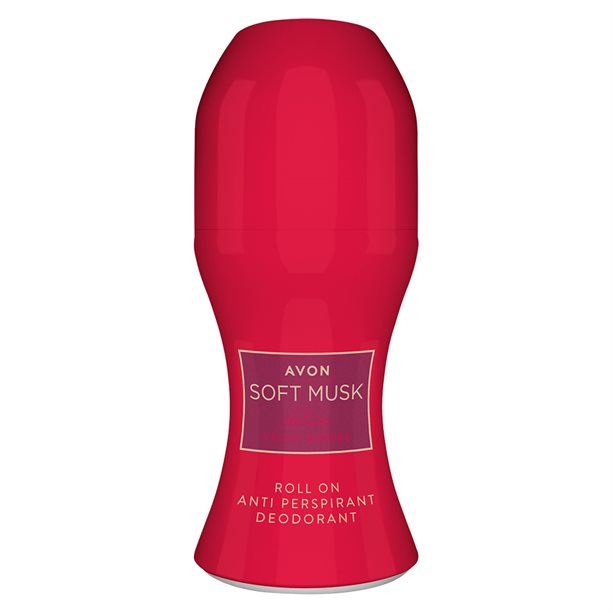 Avon Soft Musk Delice Velvet Berries Roll-On Anti-Perspirant Deodorant - 50ml