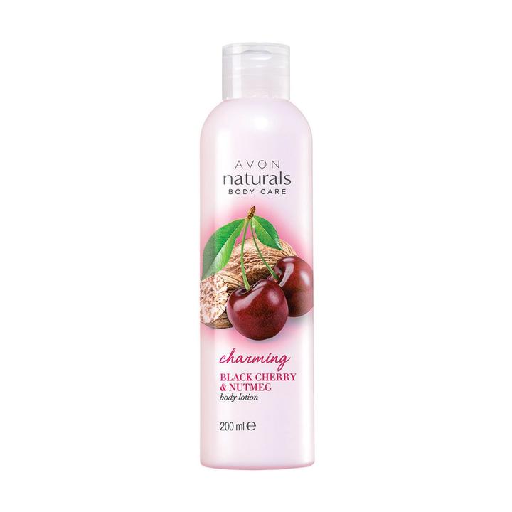 Avon Naturals Black Cherry & Nutmeg Body Lotion - 200ml