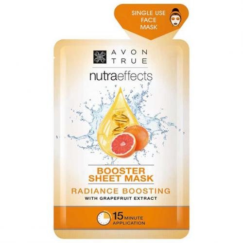 Avon True Nutra Effects Radiance Boosting Sheet Mask