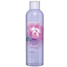 Load image into Gallery viewer, Avon Naturals Orchid &amp; Blueberry Shower Gel - 200ml
