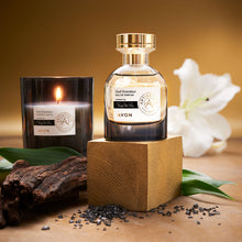 Load image into Gallery viewer, Avon Artistique Parfumiers Oud Grandeur Eau de Parfum + Candle Set
