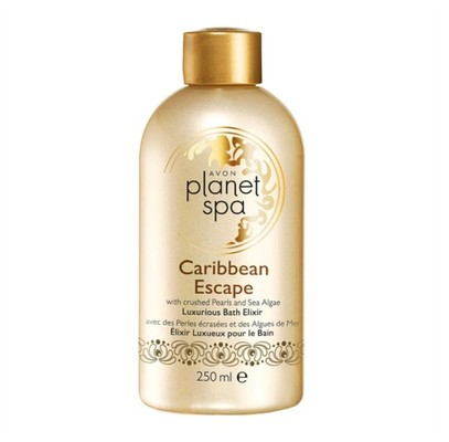 Avon Planet Spa Caribbean Escape with Crushed Pearls & Sea Algae Luxurious Bath Elixir - 250ml