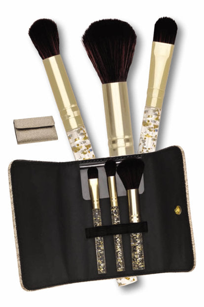 Avon Gold Ombre Make Up Brush Set