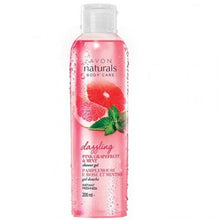 Load image into Gallery viewer, Avon Naturals Pink Grapefruit &amp; Mint Shower Gel - 200ml
