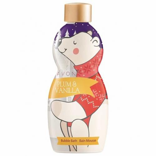 Avon Kids Plum & Vanilla Body Wash & Bubble Bath - 250ml