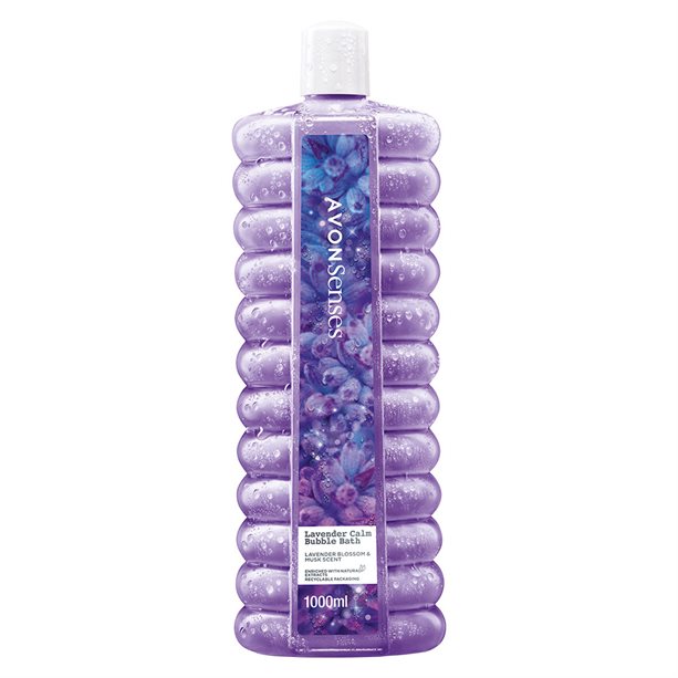 Avon Senses Lavender Calm Bubble Bath - 1 Litre