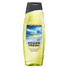 Load image into Gallery viewer, Avon Senses 2 in 1 For Men Power Fresh Yuzu &amp; Musk Hair &amp; Body Wash - 500ml
