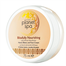 Load image into Gallery viewer, Avon Planet Spa Blissfully Nourishing Hand, Elbow and Foot Cream - 75ml
