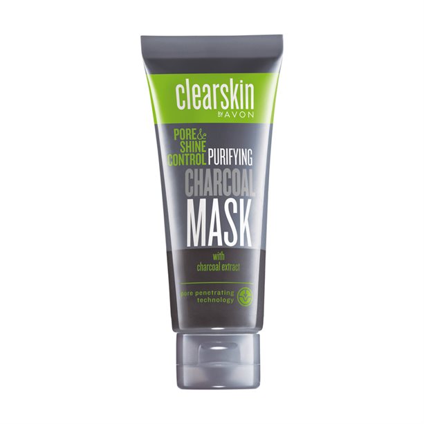 Avon Clearskin Charcoal Face Mask with Shine Control - 75ml