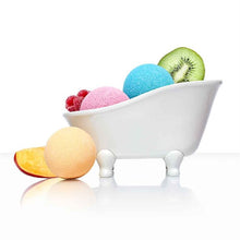 Load image into Gallery viewer, Avon Trio of Fruit Fizz Bath Bombs
