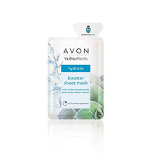 Load image into Gallery viewer, Avon Nutra Effects Hydrate Booster Sheet Mask
