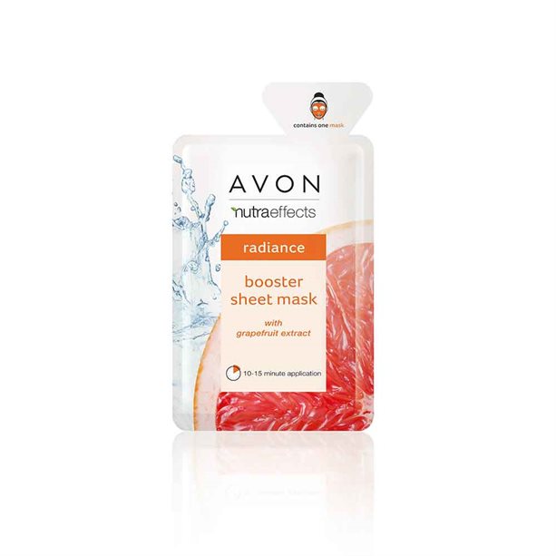 Avon Nutra Effects Radiance Booster Sheet Mask