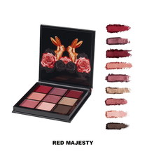 Load image into Gallery viewer, Avon Wonderland Eyeshadow Palette - Red Majesty - Look Fiery Beauty
