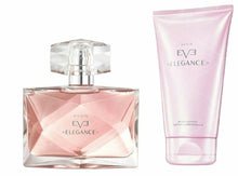 Load image into Gallery viewer, Avon Eve Elegance Eau de Parfum &amp; Body Lotion Gift Set / Box***
