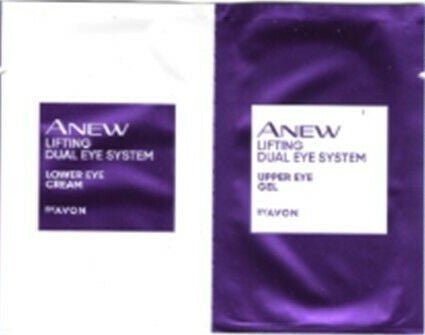 Avon Anew Anti Ageing Dual Eye Lift System Cream - Dual Sample Sachet - 2ml (2x1ml)