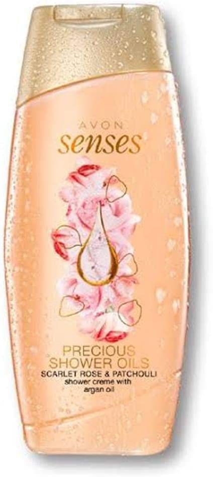 Avon Senses Precious Shower Oils Scarlet Rose & Patchouli Shower Crème - 250ml