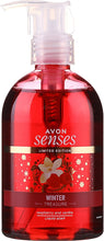 Load image into Gallery viewer, Avon Senses Winter Treasure Raspberry &amp; Vanilla Hand Wash – 250ml (Limited Edition)
