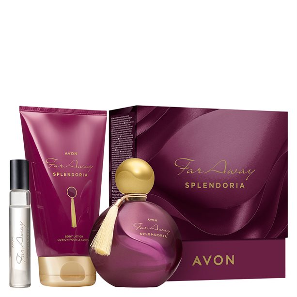 Avon Far Away Splendoria Perfume Gift Set / Box