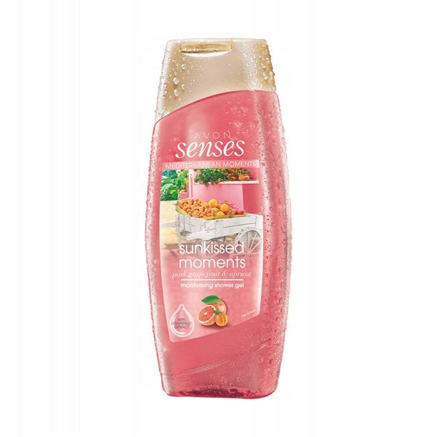 Avon Senses Sunkissed Moments Pink Grapefruit & Apricot Shower Gel - 250ml