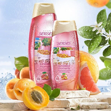 Load image into Gallery viewer, Avon Senses Sunkissed Moments Pink Grapefruit &amp; Apricot Shower Gel - 250ml
