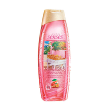 Load image into Gallery viewer, Avon Senses Sunkissed Moments Pink Grapefruit &amp; Apricot Shower Gel - 500ml
