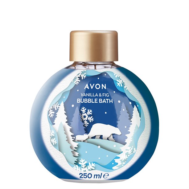 Avon Senses Bauble Vanilla & Fig Bubble Bath - 250ml