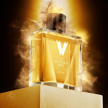 Load image into Gallery viewer, Avon V for Victory Gold Eau de Toilette Sample - 0.6ml
