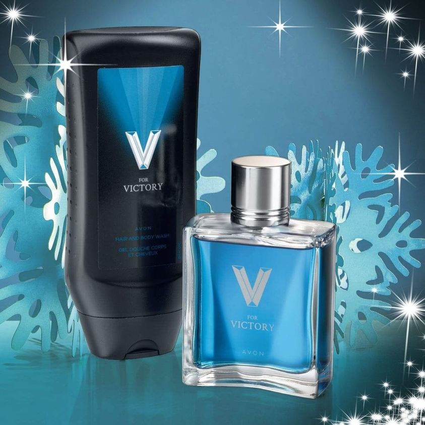 Avon V for Victory Perfumed Hair Body Wash 250ml Avon Shop