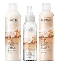 Load image into Gallery viewer, Avon Naturals Vanilla &amp; Sandalwood Shower Gel - 200ml
