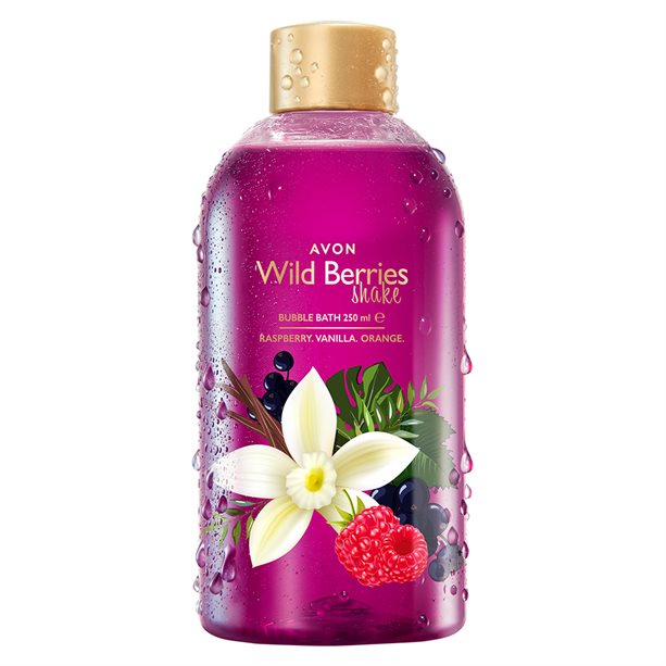 Avon Senses Wild Berries Shake Bubble Bath - 250ml