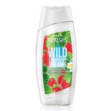 Load image into Gallery viewer, Avon Senses Wild Strawberry Dreams Strawberry &amp; Natural Yoghurt Shower Crème - 250ml
