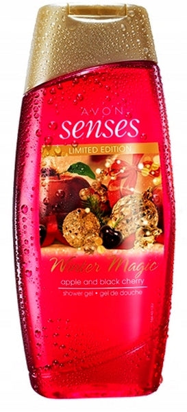 Avon Senses Winter Magic Apple & Black Cherry Shower Gel - 250ml (Limited Edition)